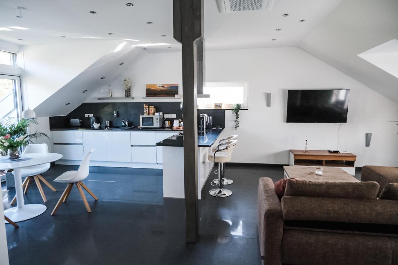 Modern Loft/Apartment Near Bonn Dtag/Dhl/Un Koenigswinter Luaran gambar